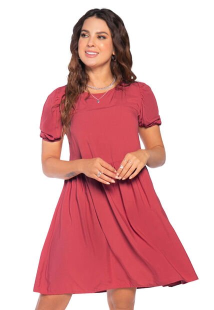 Vestido Mujer Rosa Atypical 89546