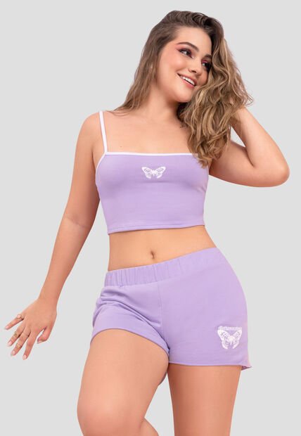 Conjunto Mujer Lila Atypical 103724