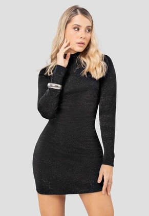 Vestido Mujer Negro Atypical 112854