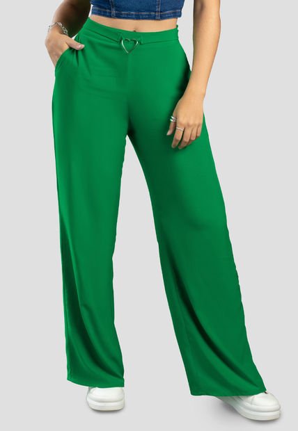 Pantalón Mujer Verde Atypical 104226