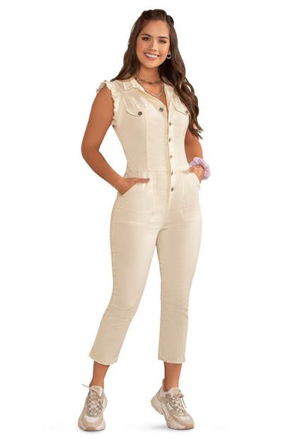 Overall Largo Mujer Caramelo Atypical 91847
