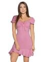 Vestido Corto Mujer Rosado Atypical 4835 de Atypical