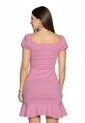 Vestido Corto Mujer Rosado Atypical 4835 de Atypical