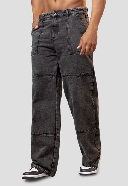 Jean Hombre Negro Atypical 105378