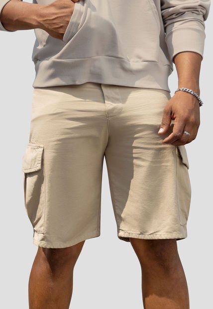 Bermuda Hombre Beige Atypical 104184