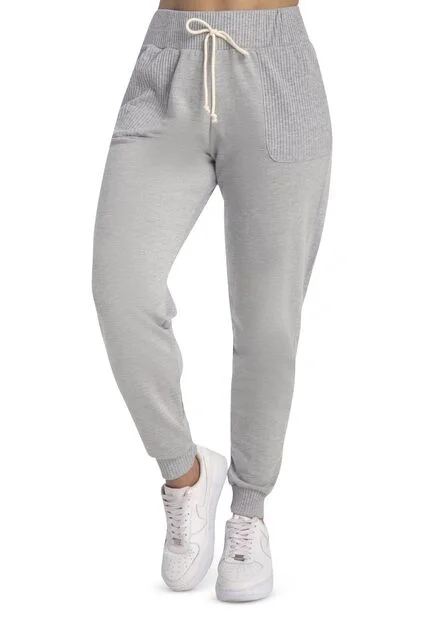 Jogger Mujer Gris Jaspe Atypical 96922
