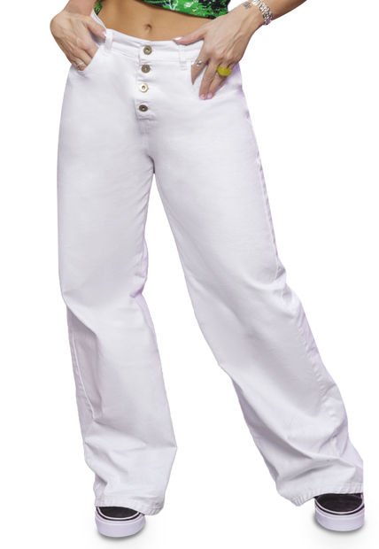 Pantalón Mujer Blanco Atypical 5109