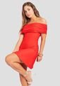 Vestido Corto Mujer Rojo Atypical 112491 de Atypical