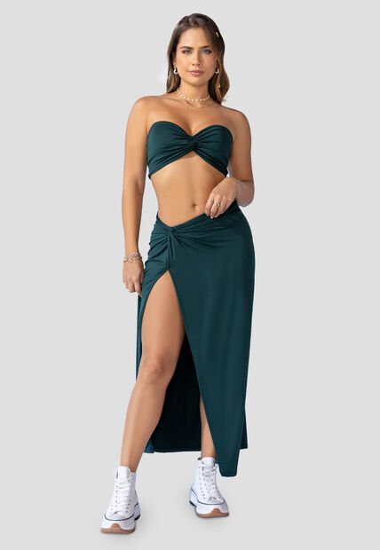 Conjunto Mujer Verde Botella Atypical 100672