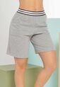Bermuda Short Mujer Gris Atypical 101953 de Atypical