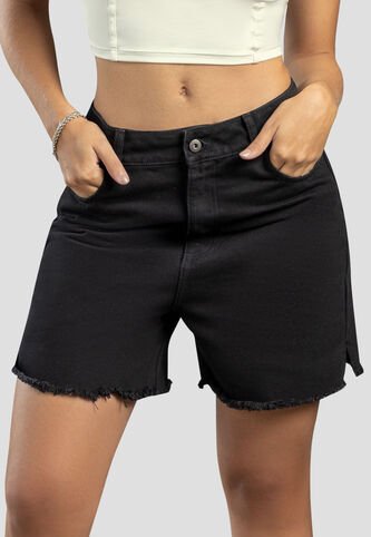 Bermuda Mujer Negro Atypical 104599 Atypical