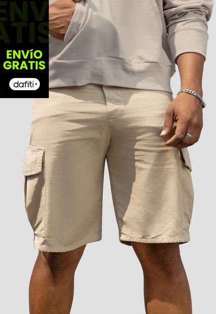 Bermuda Hombre Beige Atypical 104184