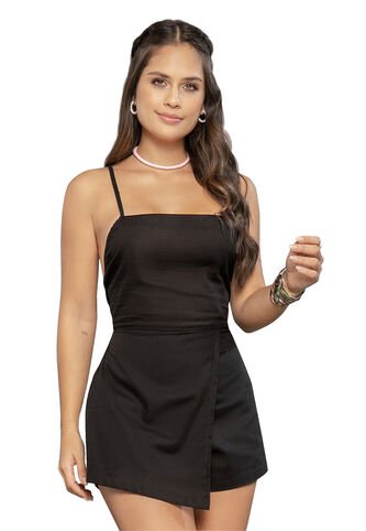 Enterizo Corto Juvenil Negro Atypical 77880 Atypical