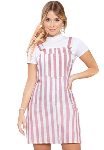 Jardinera Corta Mujer Multicolor Atypical 87438 Atypical