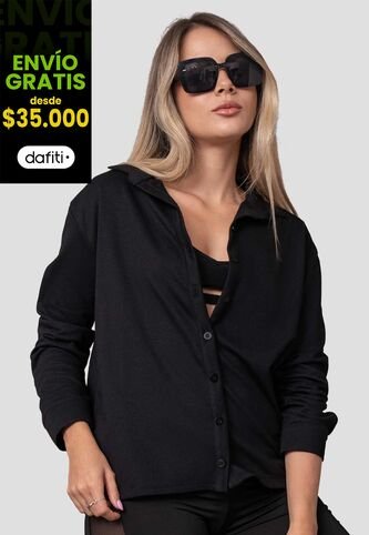 Camisa Mujer Negro Atypical 113803 Atypical