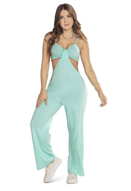 Enterizo Largo Mujer Verde Atypical 16752