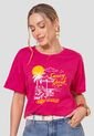 Camiseta Mujer Magenta Vivo Atypical 113628 de Atypical