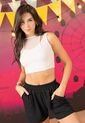 Bermuda Short Mujer Negro Atypical 102171 de Atypical