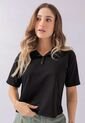 Polo Mujer Negro Atypical 111185 de Atypical