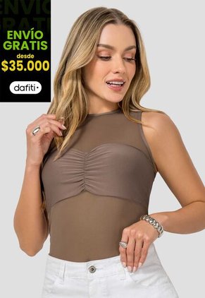 Blusa Mujer Chocolate Atypical 113973