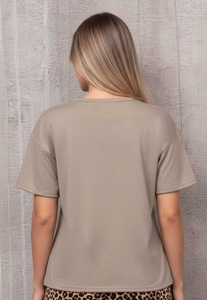 Camiseta Mujer Café Pardo Atypical 113791