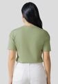 Camiseta Mujer Verde Matcha Atypical 113882 de Atypical