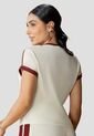 Camiseta Mujer Crema Atypical 113877 de Atypical