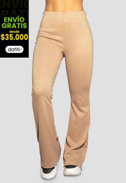 Pantalón Mujer Beige Atypical 103554