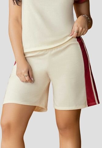 Bermuda Mujer Crema Atypical 114035 Atypical