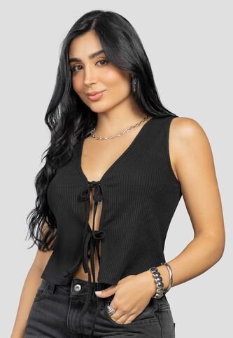 Blusa Mujer Negro Atypical 113879 Atypical