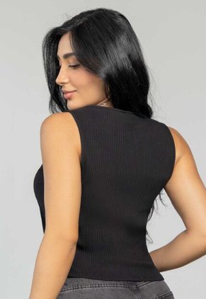 Blusa Mujer Negro Atypical 113879