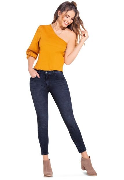 Jean Para Mujer Azul Oscuro Atypical