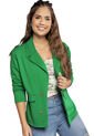 Blazer Mujer Verde Antioquia Atypical 9638 de Atypical