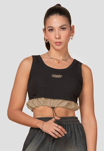 Blusa Mujer Negro Atypical 104498