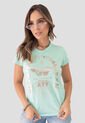 Camiseta Mujer Azul Atypical 104511 de Atypical