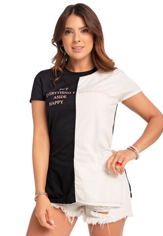 Blusón Mujer Negro Atypical 31522 Atypical