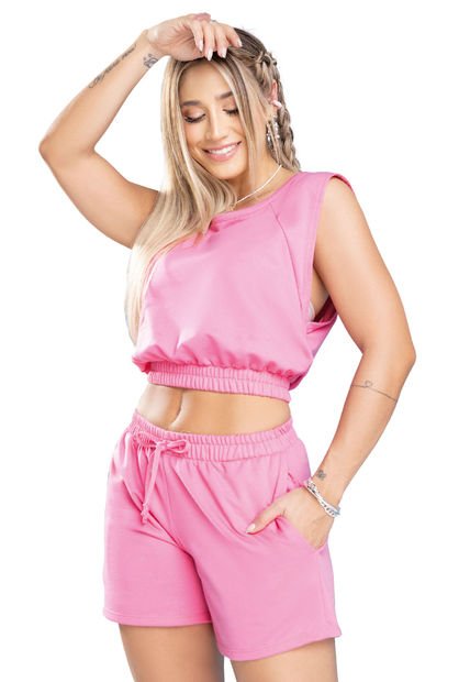 Conjunto Mujer Rosa Atypical 34764