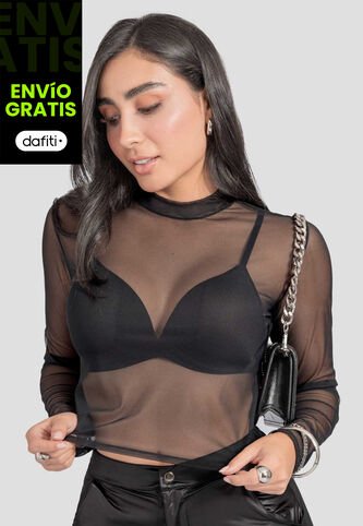 Blusa Mujer Negro Atypical 112487 Atypical