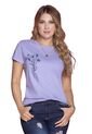 Camiseta Mujer Lila Atypical 87102 de Atypical