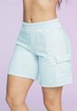 Bermuda Short Mujer Azul Atypical 693 de Atypical