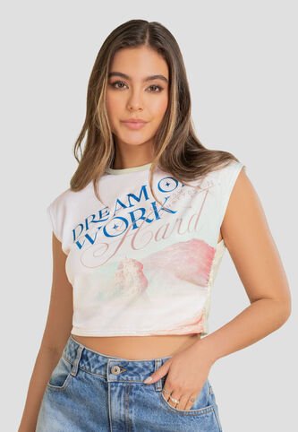 Camiseta Mujer Estampado Atypical 106908 Atypical