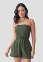 Enterizo Corto Mujer Verde Militar Atypical 106185 de Atypical