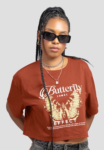 Camiseta Mujer Ladrillo Atypical 106859 Atypical