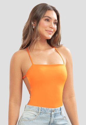 Body Mujer Naranja Atypical 105693