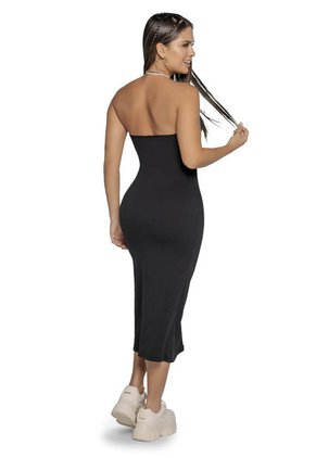 Vestido Mujer Negro Atypical 33435