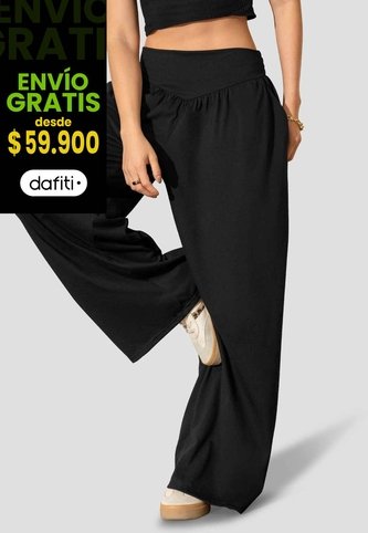 Pantalón Mujer Negro Atypical 114256 Atypical
