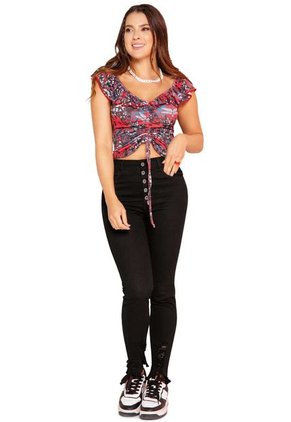 Camiseta Mujer Rojo Atypical 90937