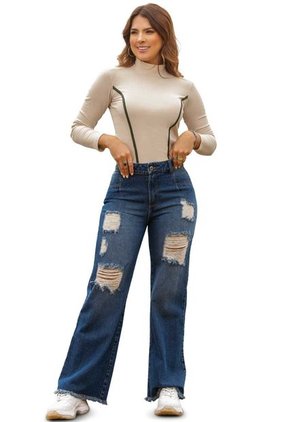 Camibuzo Mujer Beige Atypical 90616