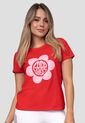Camiseta Mujer Rojo Atypical 113819 de Atypical