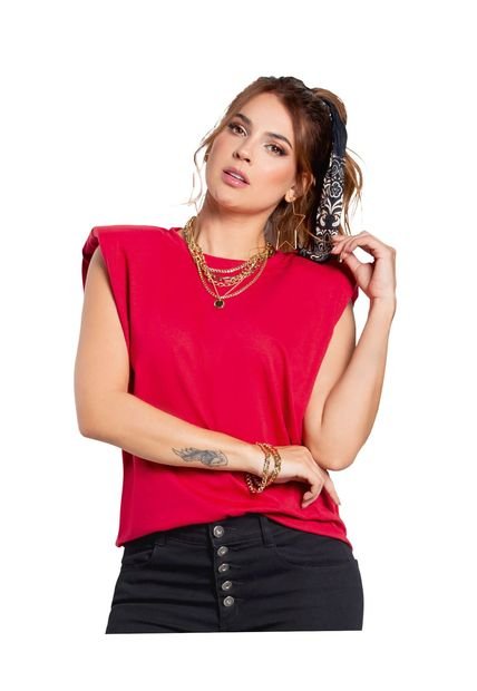 Blusa Juvenil Femenino Rojo Atypical